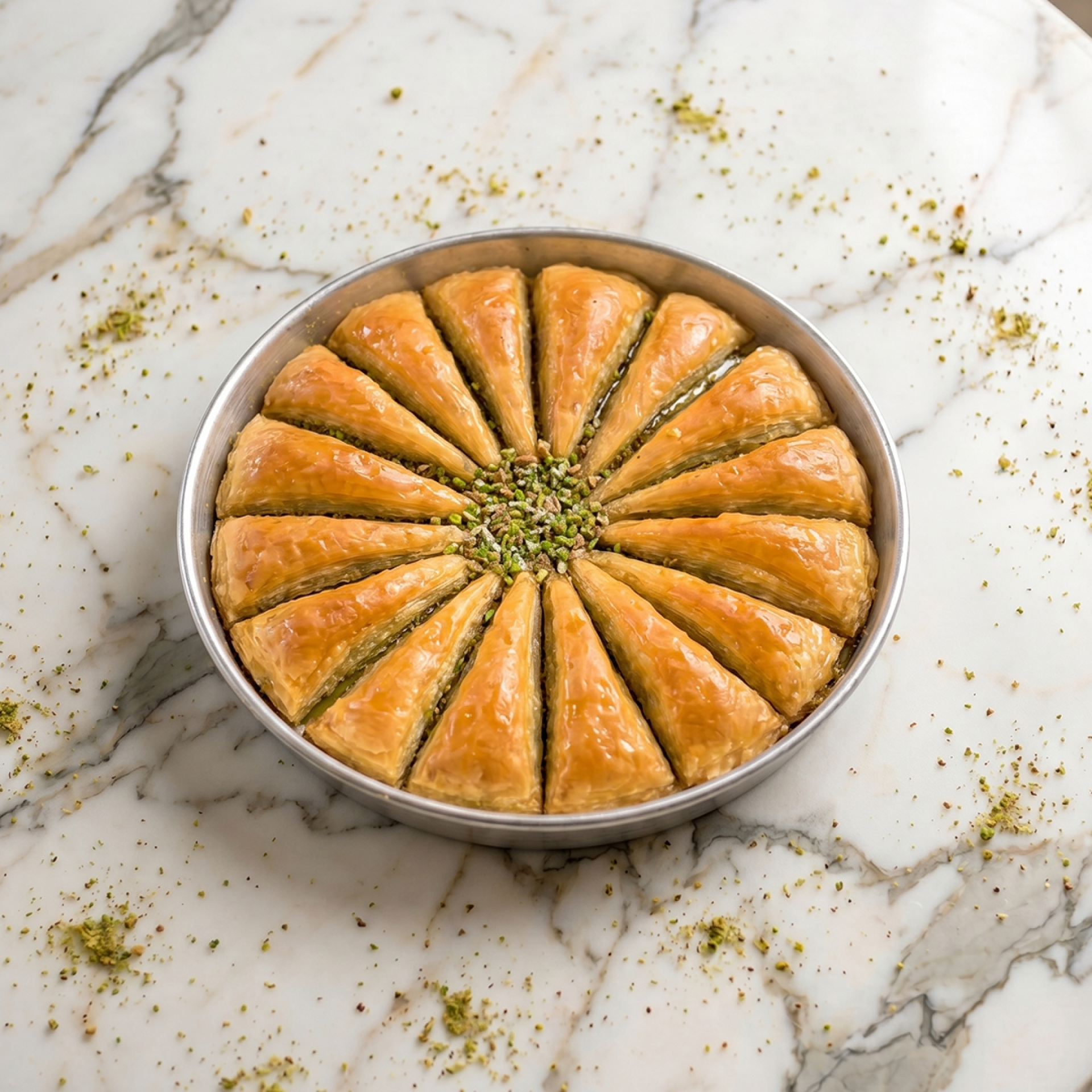 Havuç Dilim Baklava Tepsi